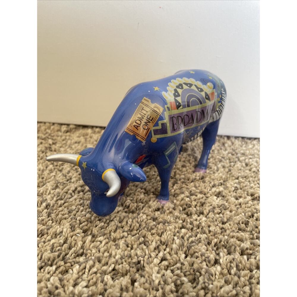 Cow Parade Broadway Baby Figurine Westland Giftware Collectible Cow #9159